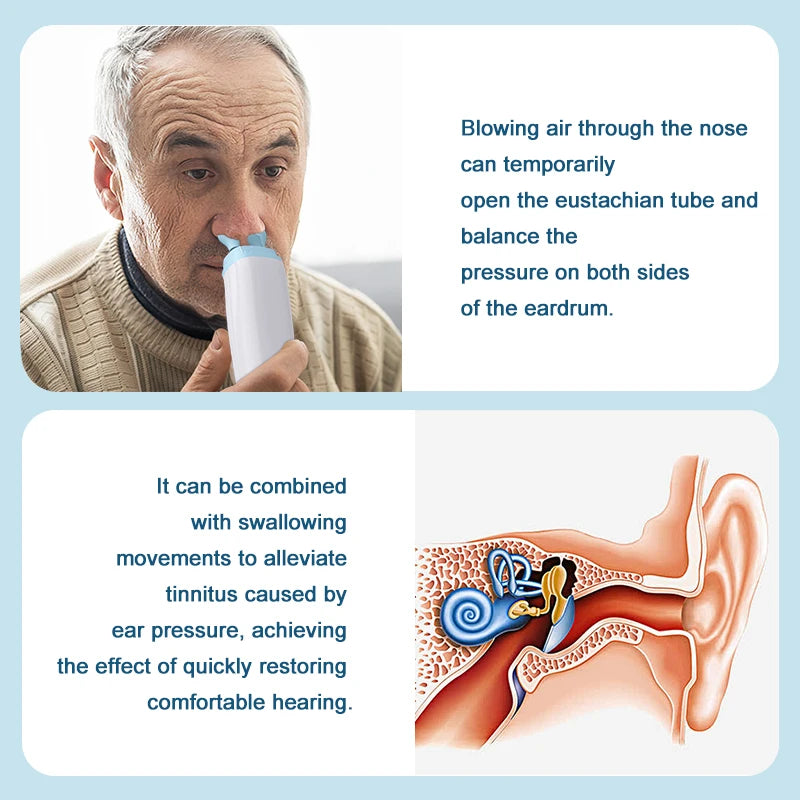 Electric Tinnitus Relief & Ear Care Device